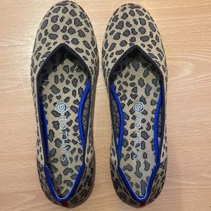Women Rothy’s Leopard The Flat, Size 9